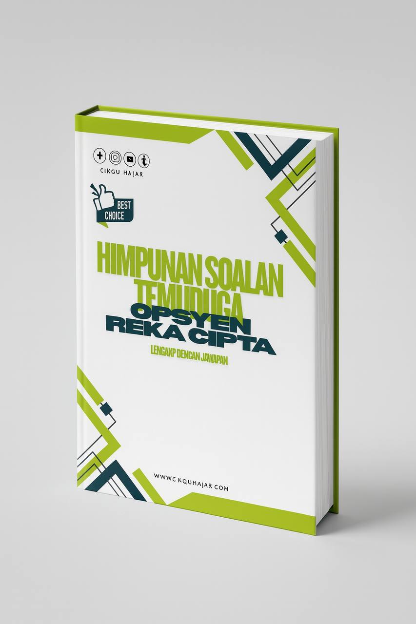HIMPUNAN SOALAN TEMUDUGA OPSYEN REKA CIPTA