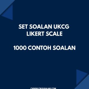 HIMPUNAN SOALAN UKCG 1000 SOALAN